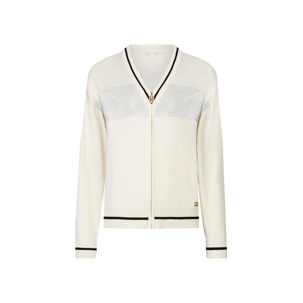 Liu Jo Cardigan Cardigan Donna full zip con strass S - Francavilla Moda