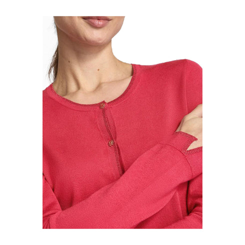 Liu Jo Cardigan Cardigan Donna girocollo dettagli lurex S P25 - LIU.JOWA5382MS49I - 81950 - S - Francavilla Moda