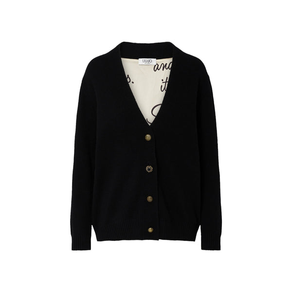 Liu Jo Cardigan Cardigan Donna in lana a V XS - Francavilla Moda