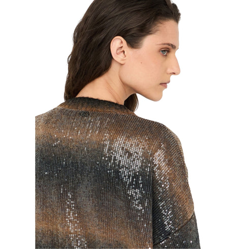 Liu Jo Cardigan Cardigan lungo Donna con paillettes XS - Francavilla Moda