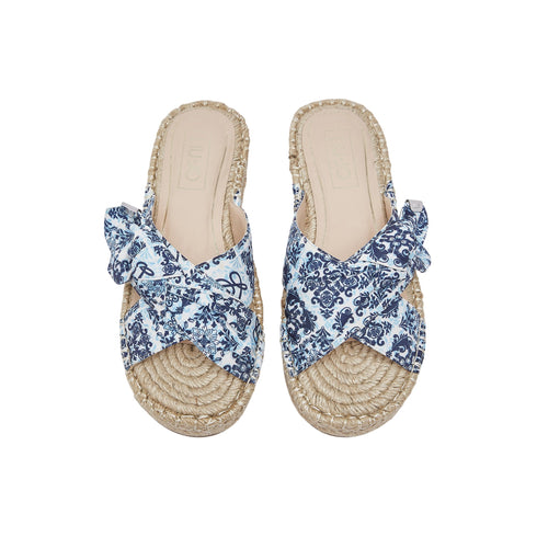 Liu Jo Ciabattina Ciabatte Donna in corda con stampa 36 P26-LIU.JOSA6103TX133-S4059-36 - Francavilla Moda