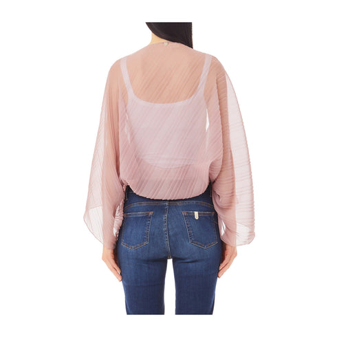 LIU JO Coprispalle Coprispalla Donna in georgette plissè UNI P25 - LIU.JO2A5015T0300 - 41310 - UNI - Francavilla Moda