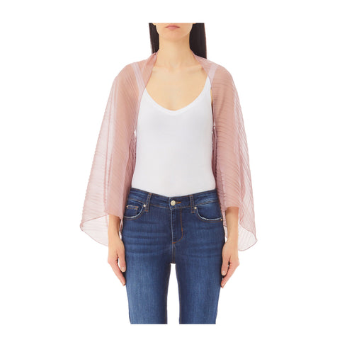 LIU JO Coprispalle Coprispalla Donna in georgette plissè UNI P25 - LIU.JO2A5015T0300 - 41310 - UNI - Francavilla Moda