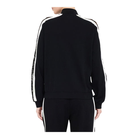 Liu Jo Felpa con zip Felpa Donna con inserto in pizzo S - Francavilla Moda