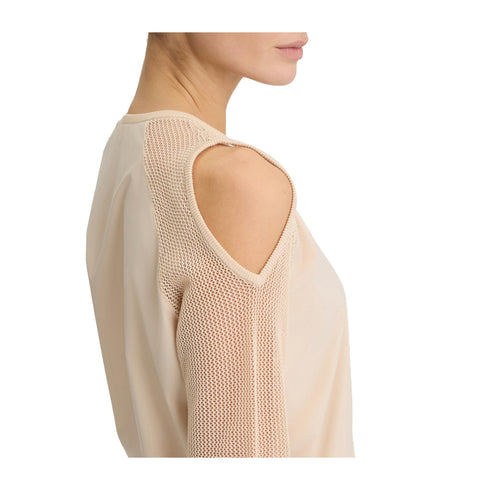 Liu Jo Felpa Felpa Donna con maniche a rete S - Francavilla Moda