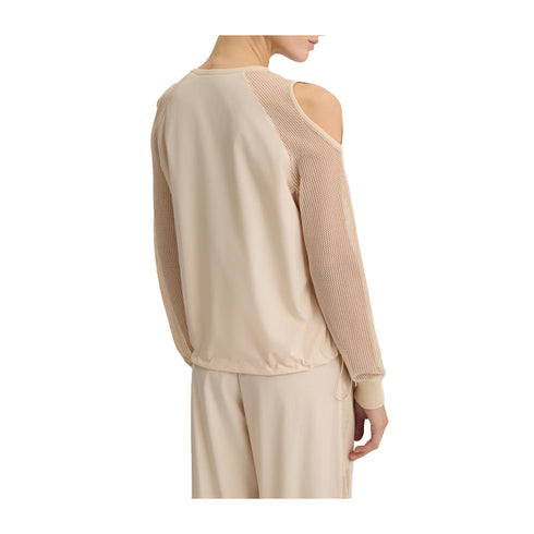 Liu Jo Felpa Felpa Donna con maniche a rete S - Francavilla Moda