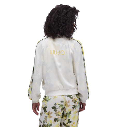 Liu Jo Felpa zip Felpa Donna con zip e stampa XS - Francavilla Moda