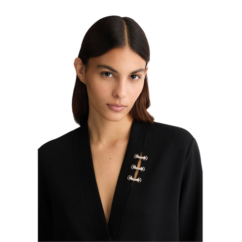 Liu Jo Felpa Felpa Donna cut out con scollo a V S - Francavilla Moda