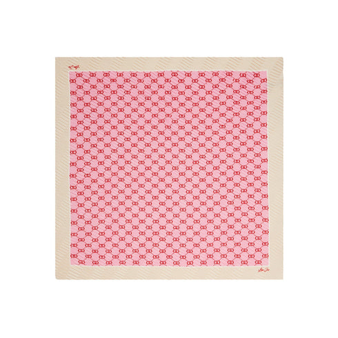 Liu Jo Pashmina Foulard Donna plissé logato Rosa fucsia A24 - LIU.JO2F4088T0300 - 42311 - UNI - Francavilla Moda