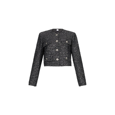 Liu Jo Giacca leggera Giacca Donna bouclé con paillettes 42 - Francavilla Moda