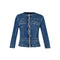 Liu Jo Giacca leggera Giacca Donna con dettaglio intrecciato Denim - Francavilla Moda