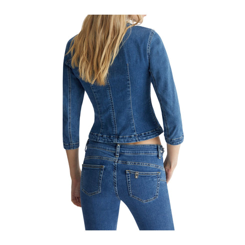 Liu Jo Giacca leggera Giacca Donna con dettaglio intrecciato Denim - Francavilla Moda