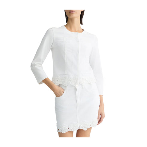 Liu Jo Giacca Giacca Donna con ricami e maniche 3/4 40 - Francavilla Moda