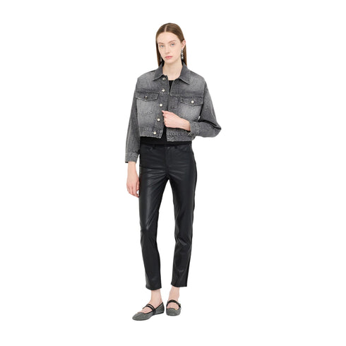 Liu Jo Giacca leggera Giacca Donna cropped in denim con strass XS - Francavilla Moda