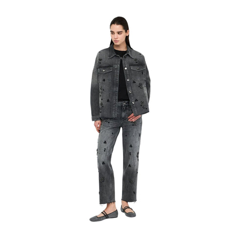 Liu Jo Giacca leggera Giacca Donna in denim con applicazioni XS - Francavilla Moda
