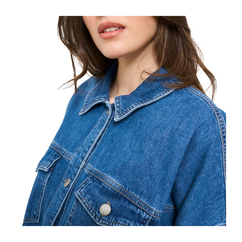 Liu Jo Giacca leggera Giacca Donna in denim lavaggio medio XS - Francavilla Moda