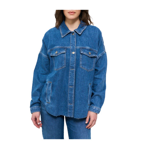 Liu Jo Giacca leggera Giacca Donna in denim lavaggio medio XS - Francavilla Moda