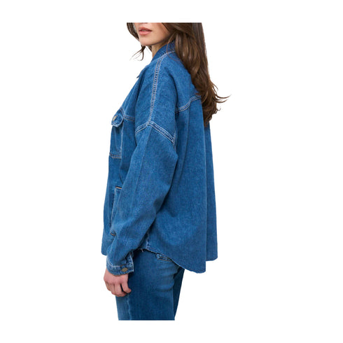 Liu Jo Giacca leggera Giacca Donna in denim lavaggio medio XS - Francavilla Moda