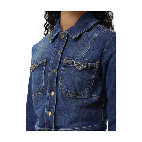Liu Jo Giacca leggera Giacca Donna jeans con morsetti Jeans - Francavilla Moda