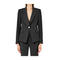 Liu Jo Giacca blazer Giacca Donna monopetto in tessuto tecnico Nero A24 - LIU.JOCF4410T2200 - 22222 - 40 - Francavilla Moda