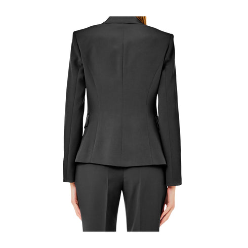 Liu Jo Giacca blazer Giacca Donna monopetto in tessuto tecnico Nero A24 - LIU.JOCF4410T2200 - 22222 - 40 - Francavilla Moda