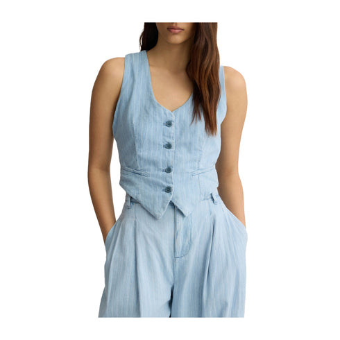 Liu Jo Gilet Gilet Donna gessato slim fit S - Francavilla Moda