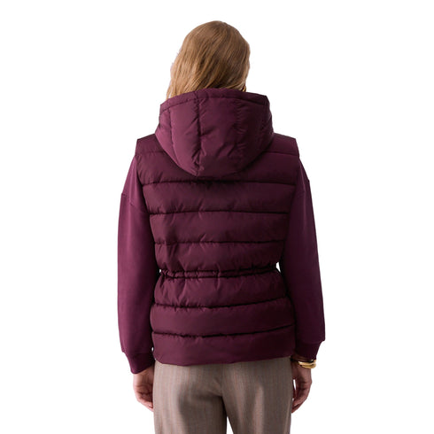 Liu Jo Piumino smanicato Gilet Donna trapuntato con coulisse XS - Francavilla Moda