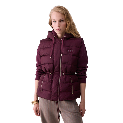 Liu Jo Piumino smanicato Gilet Donna trapuntato con coulisse XS - Francavilla Moda