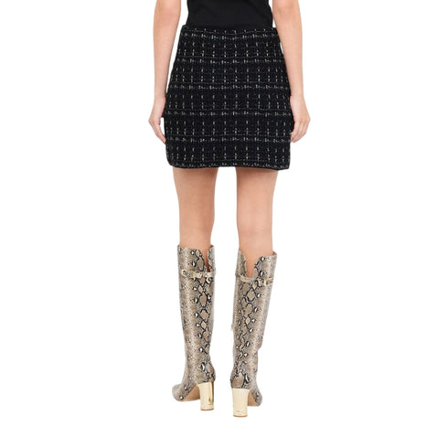 Liu Jo Gonna corta Gonna Donna corta in misto lana lurex S - Francavilla Moda