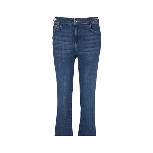 Liu Jo Jeans Jeans Donna con dettagli metallici Denim - Francavilla Moda