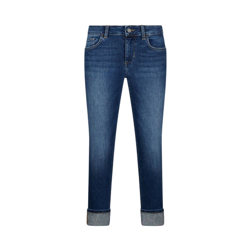 Liu Jo Jeans Jeans Donna con risvolto skinny fit 25 - Francavilla Moda