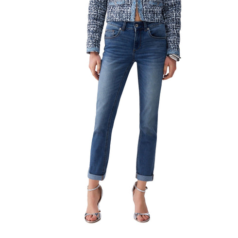 Liu Jo Cinque tasche Jeans Donna skinny cin risvolto al fondo 26 - Francavilla Moda