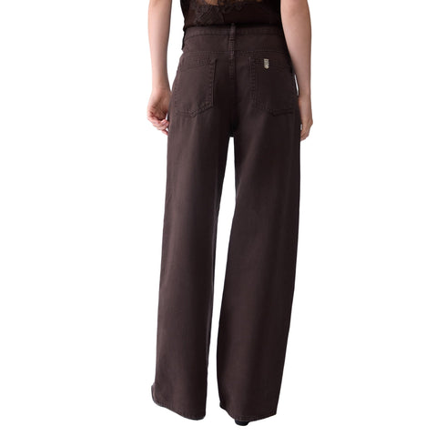 Liu Jo Jeans Jeans Donna straight con bottone asimmetrico 26 - Francavilla Moda