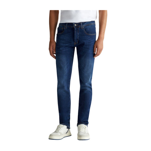 Liu Jo Jeans Jeans Uomo cinque tasche vita media Jeans scuro - Francavilla Moda