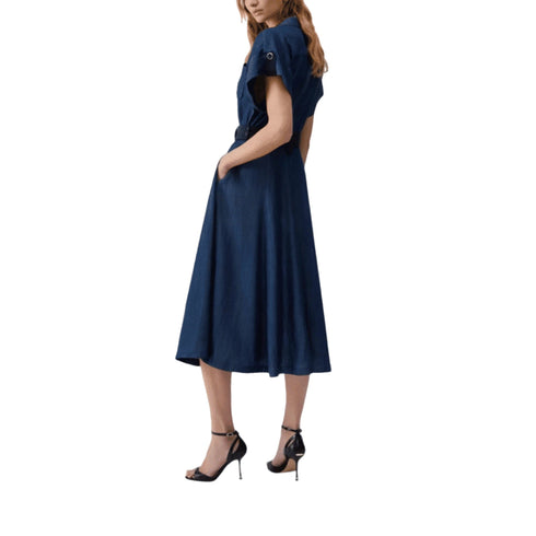 Liu Jo Abito LIU.JO Abito Corto Donna in Denim con Cintura 42 - Francavilla Moda