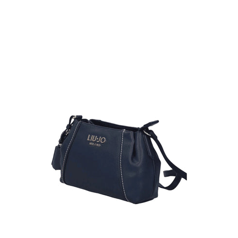Liu Jo Borsa a tracolla LIU.JO Borsa a Tracolla Ecopelle Blu Logo Dorato UNI - Francavilla Moda