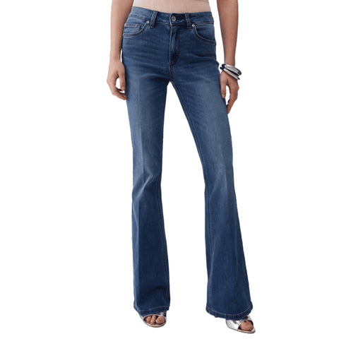 Liu Jo Jeans LIU.JO Jeans bootcut vita alta denim stretch 24 P26-LIU.JOUA6015D0318-79012-24 - Francavilla Moda