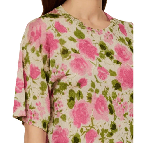 Liu Jo Maglia LIU.JO Maglia Naive Roses da Donna XS - Francavilla Moda