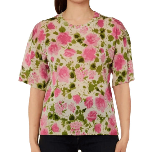 Liu Jo Maglia LIU.JO Maglia Naive Roses da Donna XS - Francavilla Moda