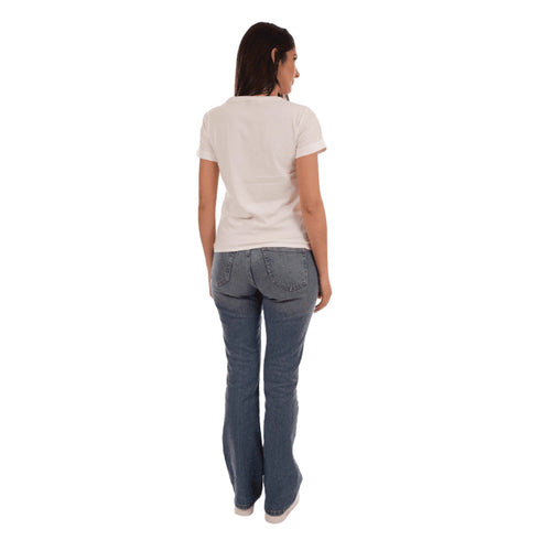 Liu Jo T-Shirt LIU.JO T-shirt Donna Basic con Applicazioni S - Francavilla Moda