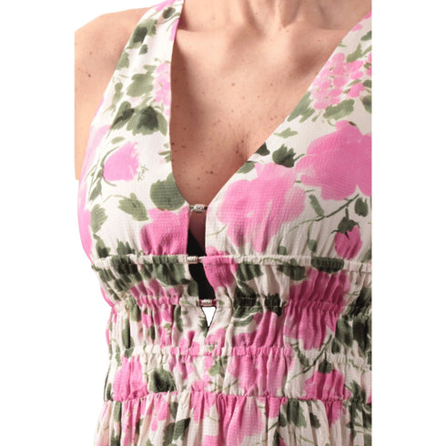 Liu Jo Abito LIU.JO Vestito Floreale Donna Scollo a V WZ6405T434AP938 42 - Francavilla Moda