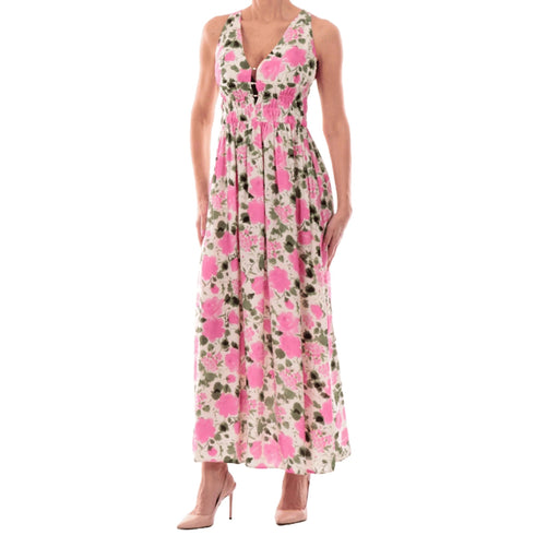 Liu Jo Abito LIU.JO Vestito Floreale Donna Scollo a V WZ6405T434AP938 42 - Francavilla Moda