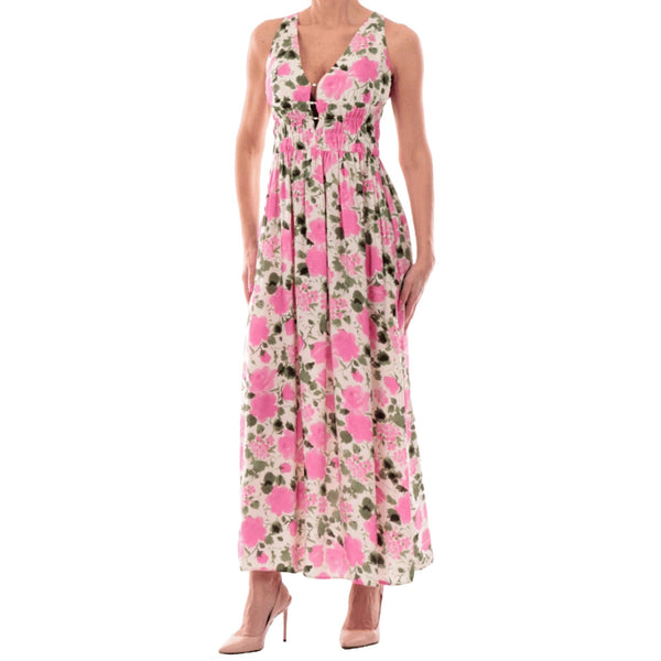 Liu Jo Abito LIU.JO Vestito Floreale Donna Scollo a V WZ6405T434AP938 42 - Francavilla Moda