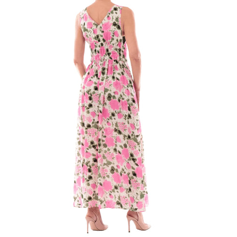 Liu Jo Abito LIU.JO Vestito Floreale Donna Scollo a V WZ6405T434AP938 42 - Francavilla Moda