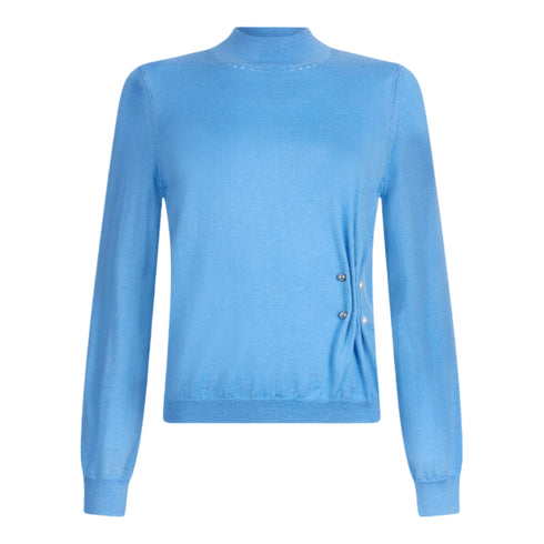 Liu Jo Pullover Maglia Donna a lupetto arricciata S - Francavilla Moda