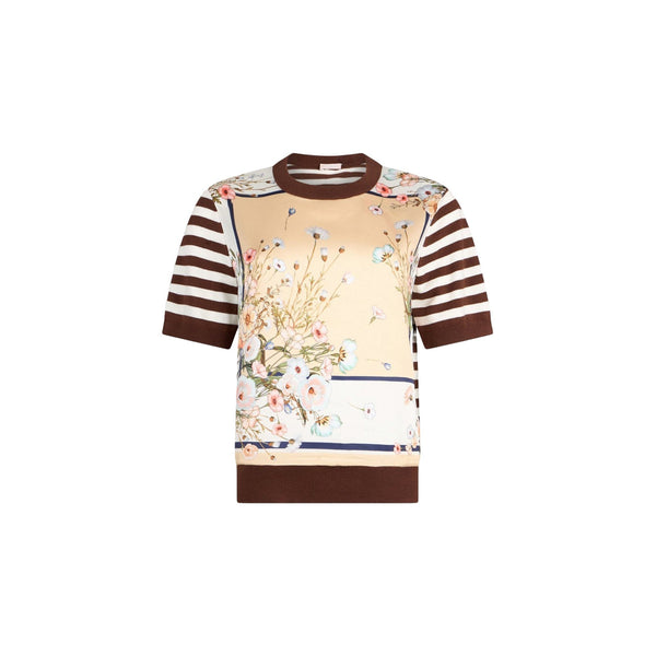 Liu Jo Maglia mm Maglia Donna a mezza manica rigata XXS - Francavilla Moda