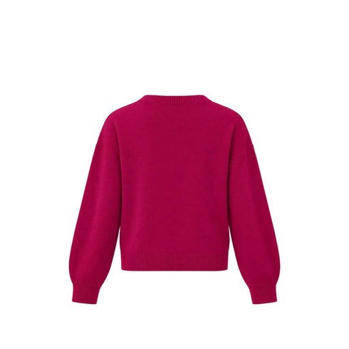 Liu Jo Maglia Maglia Donna a V con logo strass XS A26-LIU.JOWF6370MS009-X0796-XS - Francavilla Moda