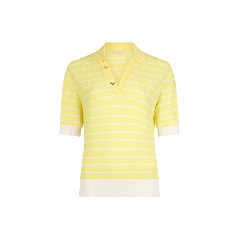 Liu Jo Maglia Maglia Donna con colletto a righe S P26-LIU.JOTA6215MS55N-C3892-S - Francavilla Moda