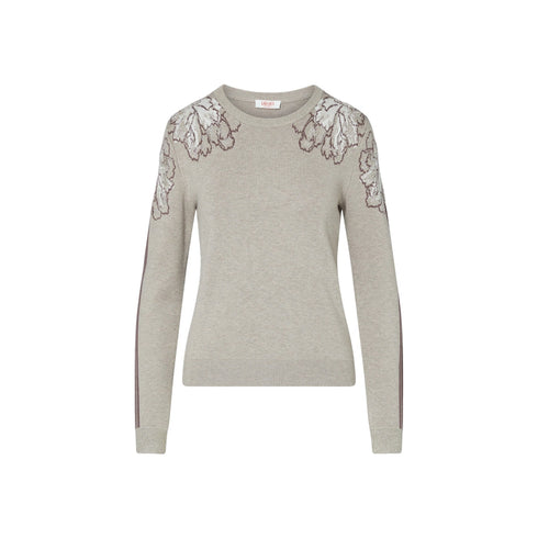 Liu Jo Maglia Maglia Donna con dettagli floreali S - Francavilla Moda
