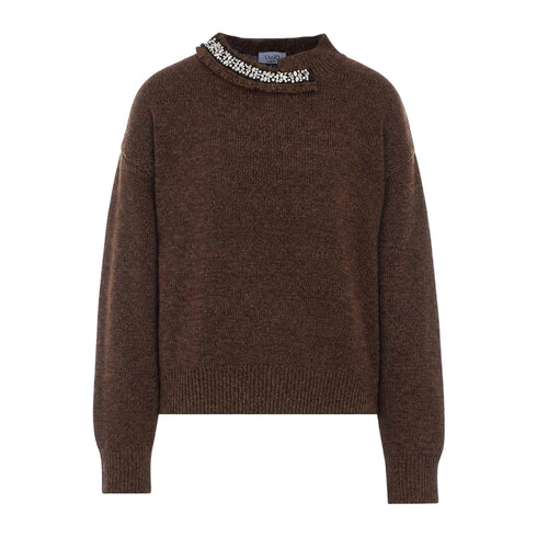 Liu Jo Maglia Maglia Donna con dettaglio gioiello XS - Francavilla Moda